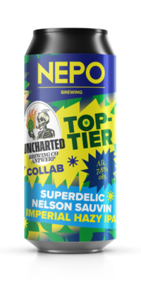 TOP-TIER COLLAB UNCHARTED BREW CO TOP-TIER COLLAB UNCHARTED BREW CO